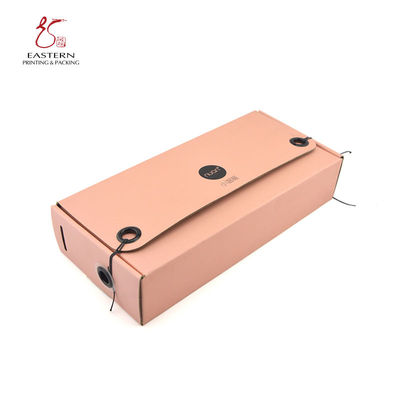 Luxury Collapsible Corrugated Cardboard Paper Boxes UV Coating