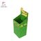 Green Color 150mm Width Corrugated Display Stand For Products