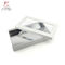 Plain 30mm Height  Rectangle White Cardboard Gift Boxes With Clear Lid